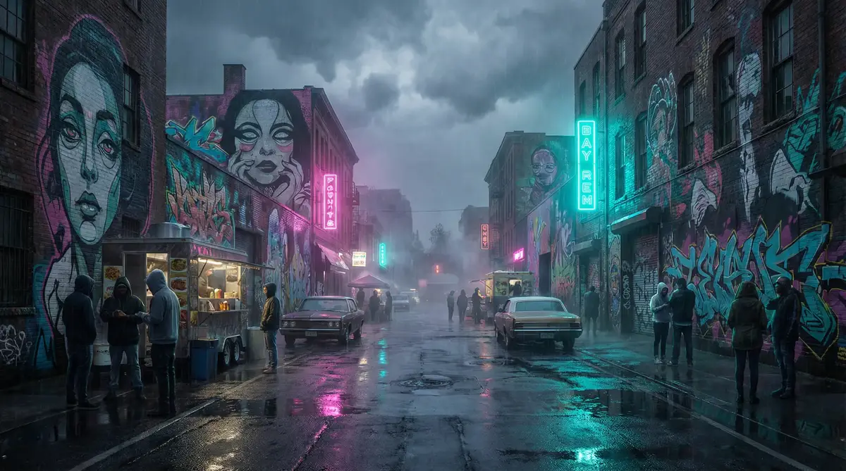 快手木森身价多少 - 雨夜壁画街